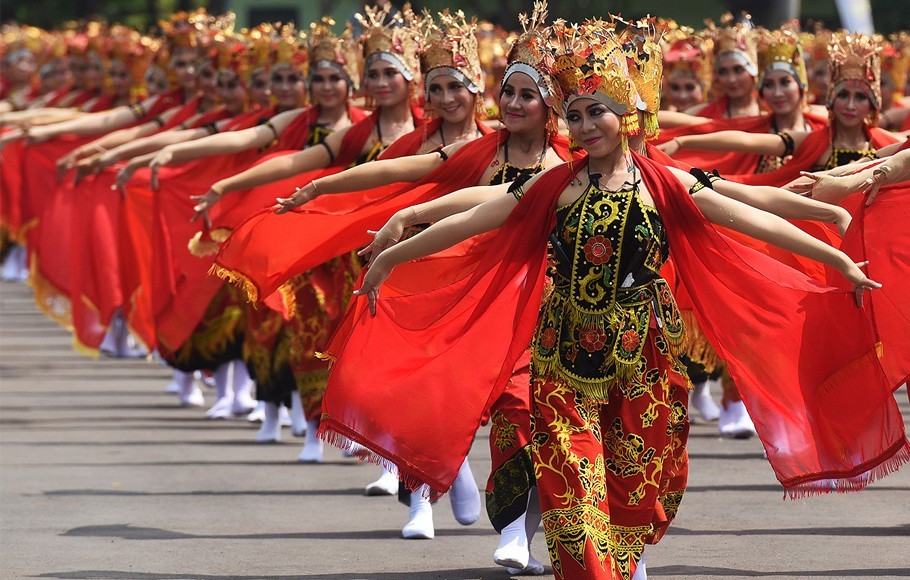 Ratusan Penari Gandrung Siap Warnai Istana Merdeka IndependensI