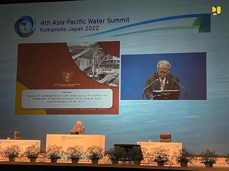 Asia Pacific Water Summit Kementerian Pupr Siapkan Mitigasi