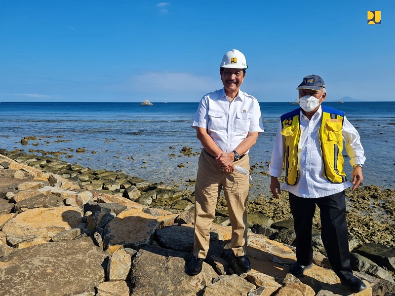 Kementerian Pupr Bangun Km Pengaman Pantai Kek Tanjung Lesung