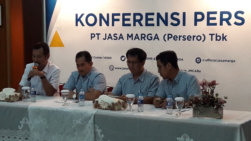 Hasil gambar untuk siaran pers PT Jasa Marga (Persero) Tbk, Selasa (13/11) siang