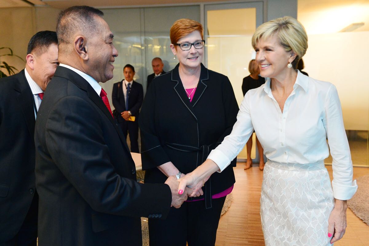 Menhan RI-Australia Bahas Keamanan Maritim Di Asean-Australia Special ...