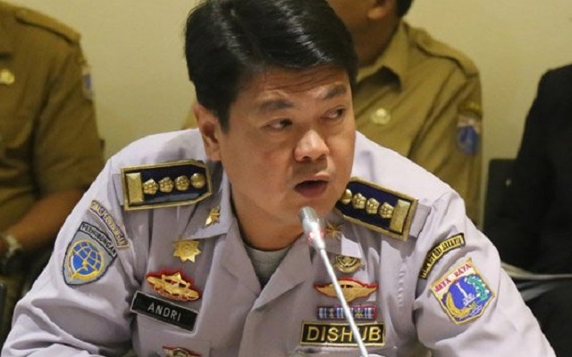 Kepala Dinas Perhubungan dan Transportasi DKI Jakarta, Andri Yansyah