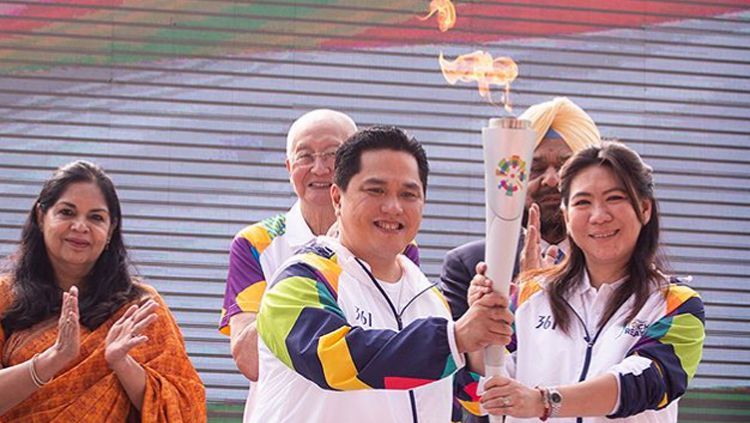 Pawai obor Asian Games