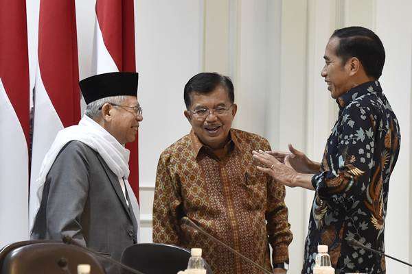 Jokowi dan KH Ma'ruf Amin