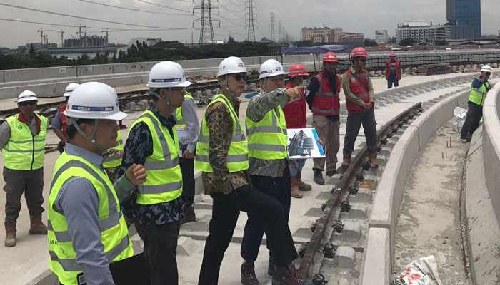 proyek LRT Jakarta