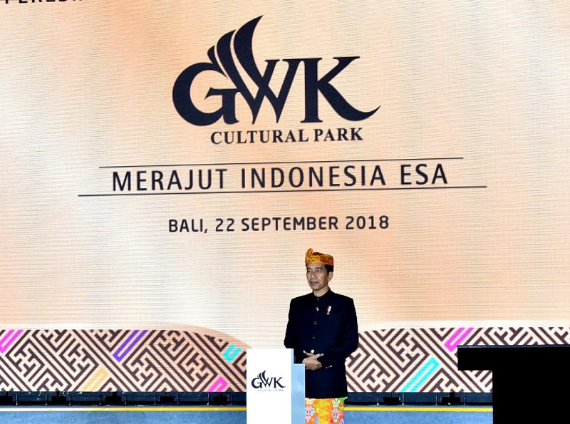 Presiden Jokowi GWK Mahakarya Anak  Bangsa  IndependensI