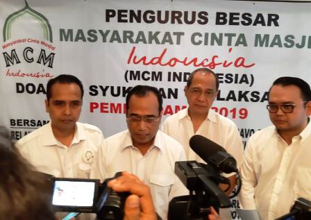 Ketua Dewan Pembina Masyarakat Cinta Masjid (MCM) Indonesia, Budi Karya Sumadi