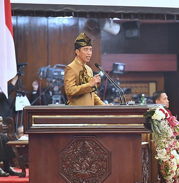 Presiden Jokowi Tegaskan Rencana Pemindahan Ibu Kota Di Hadapan Anggota ...