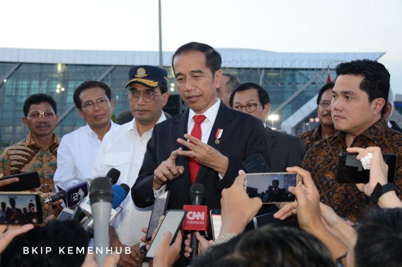 Presiden Jokowi Resmikan Run Way 3 Bandara Soekarno Hatta - IndependensI