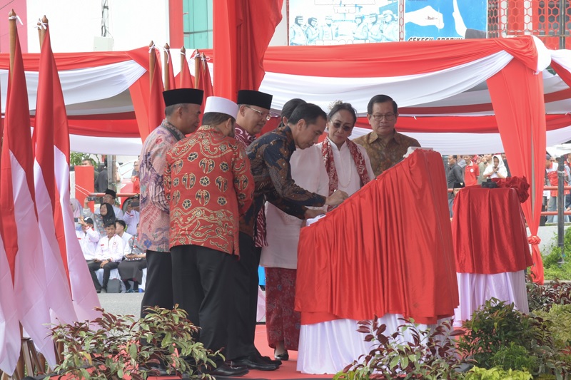 Presiden: Ibu Fatmawati Sangat Berjasa Bagi Bangsa dan Negara