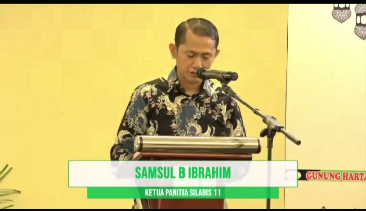 Samsul B Ibrahim selaku ketua Panitia SILABIS 11