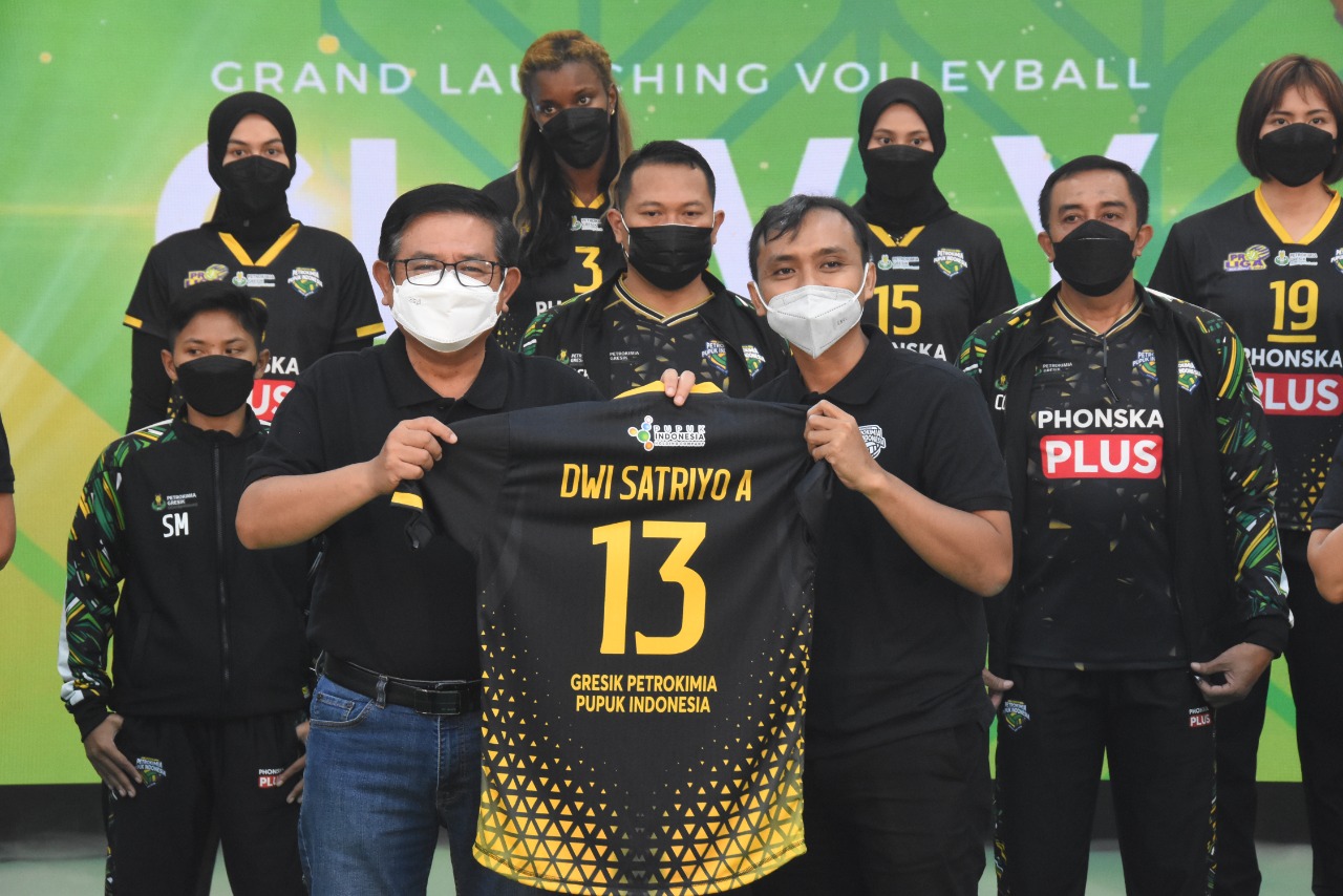 Gresik Petrokimia Pupuk Indonesia Volleyball Team, Jadi Skuad Andalan ...