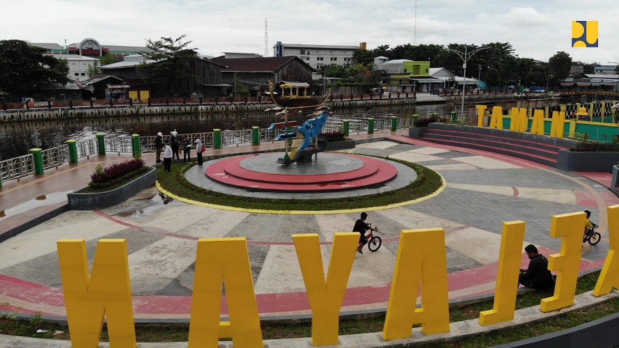 Kementerian PUPR Tata Ulang Kawasan Kumuh Kelayan Barat Di Banjarmasin ...