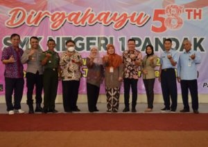 saat YPA MDR mengadakan Media Tour di SMKN 1 Pandak di Bantul, Yogyakarta, Selasa (1/8/2023).