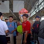 Menhub, Kapolri, dan Panglima TNI Soroti Kesiapan dan Rekor Penumpang Kereta Api di Stasiun Pasar Se...