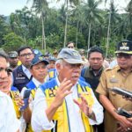 Menteri Basuki Tinjau Pasca Banjir di Rua Ternate:  PUPR Akan Bangun 20 Sabo Dam