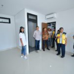 Tinjau Rusun Dosen Politeknik PU, Wamen Diana Pesan Diperbanyak Penghijauan