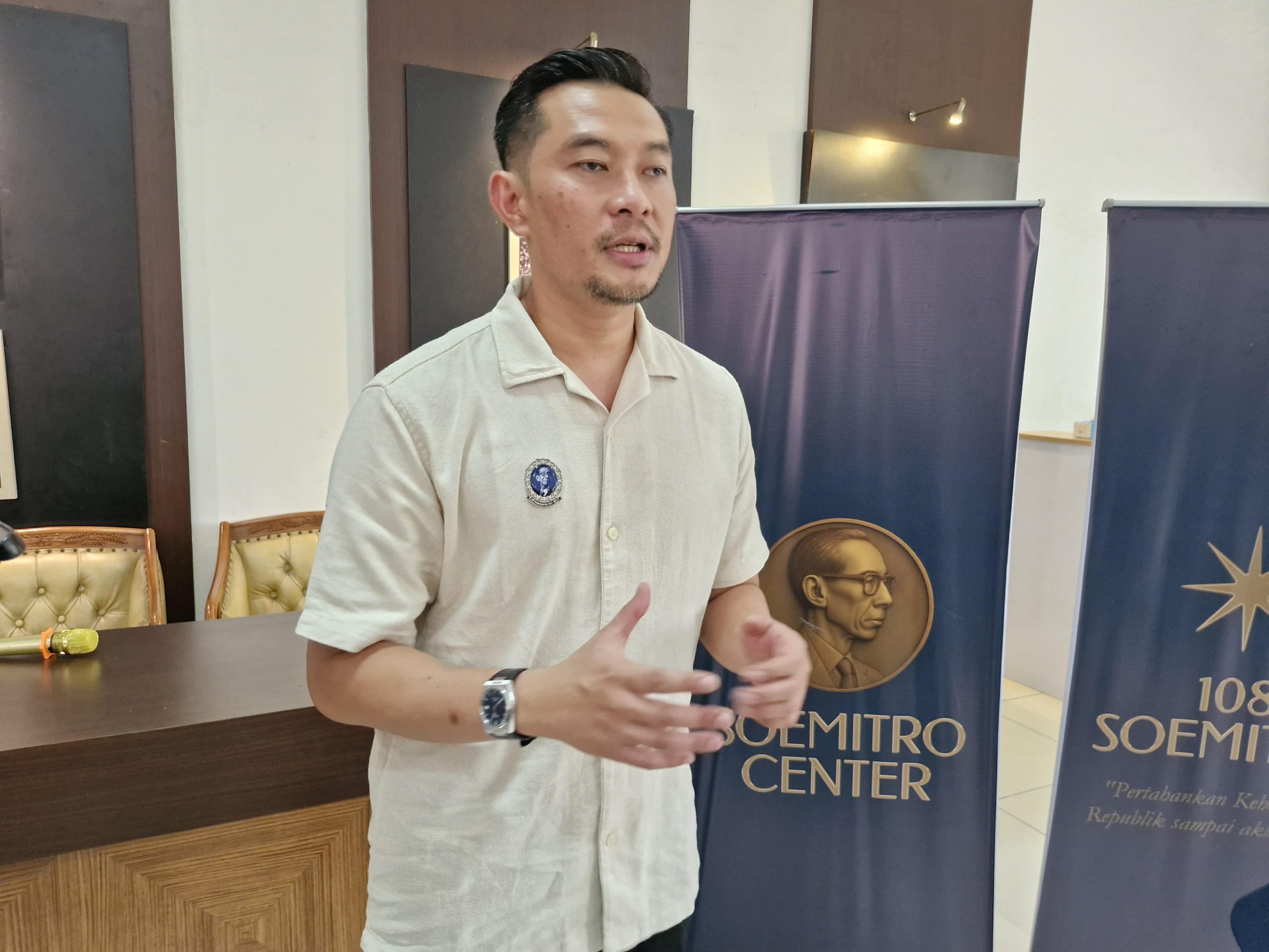 Ketua Soemitro Center Dr Harryadin Mahardika