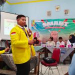 Pemaparan materi edukasi kesehatan Stop Merokok Agar Remaja Tangguh (SMART).