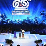 Prabowo Hadiri HUT ke-25 Partai Demokrat